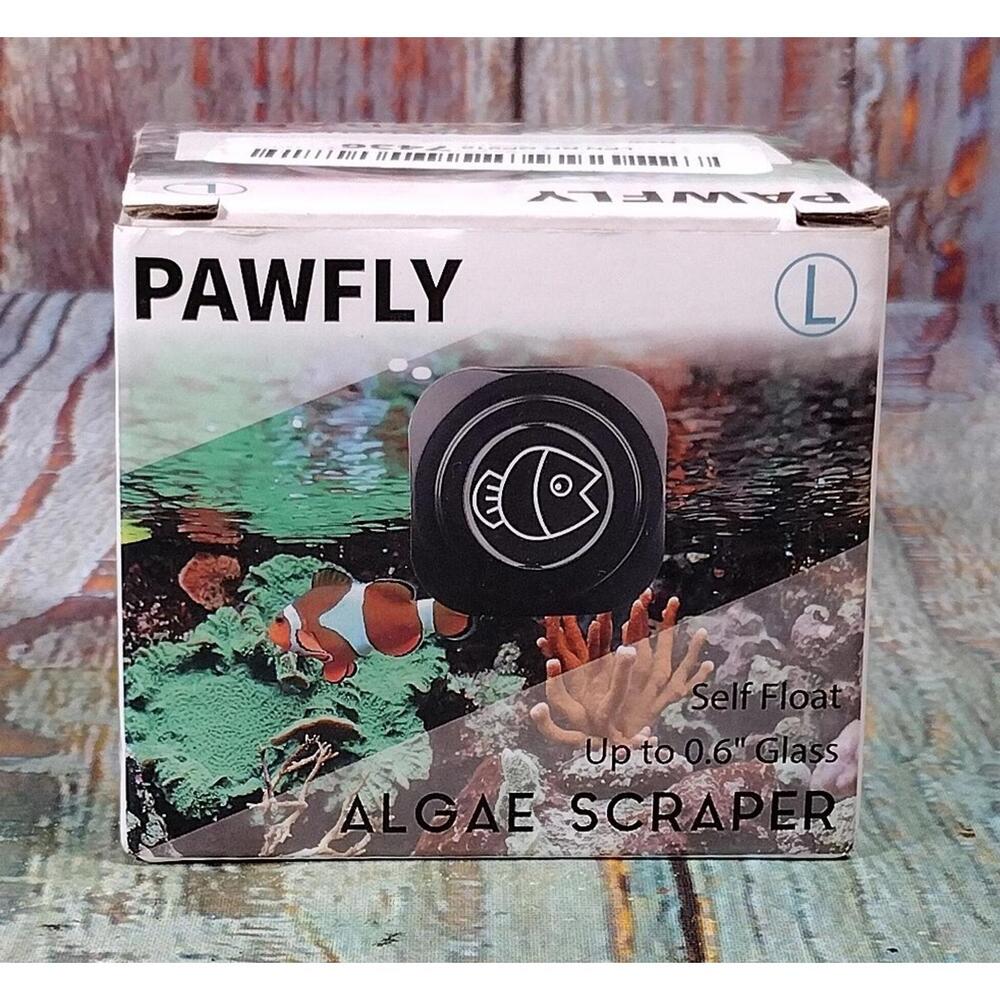 PAWFLY Aquarium Magnetic‎ Algae Scraper Cleaner Large
